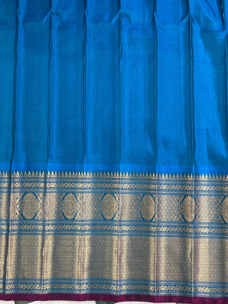 GADWAL PURE SILK KANCHI BORDER SAREE