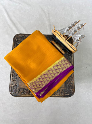 MYSORE SILK PURE HANDLOOM SAREE