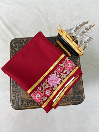 MYSORE SILK PURE HANDLOOM SAREE