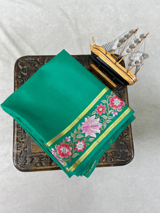 MYSORE SILK PURE HANDLOOM SAREE
