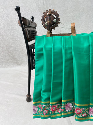 MYSORE SILK PURE HANDLOOM SAREE