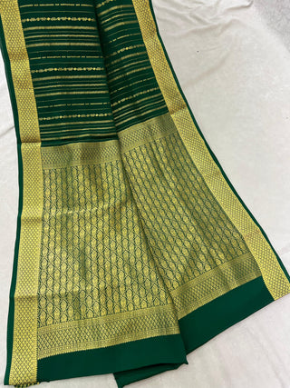 MYSORE SILK PURE HANDLOOM SAREE