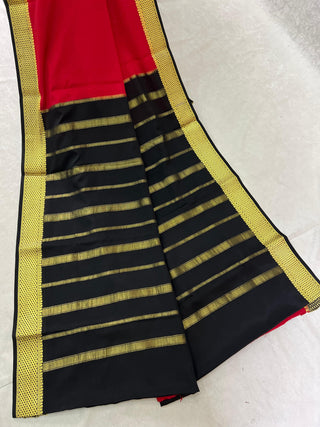 MYSORE SILK PURE HANDLOOM SAREE