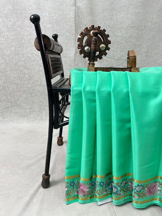 MYSORE SILK PURE HANDLOOM SAREE