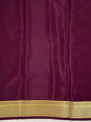 MYSORE SILK PURE HANDLOOM SAREE