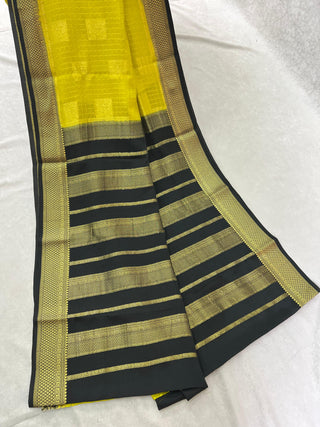 MYSORE SILK PURE HANDLOOM SAREE