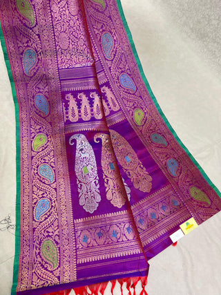 GADWAL PURE SILK HANDLOOM BROCADE SAREE