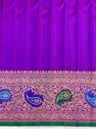 GADWAL PURE SILK HANDLOOM BROCADE SAREE