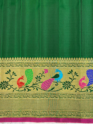 GADWAL PURE SILK HANDLOOM BROCADE SAREE