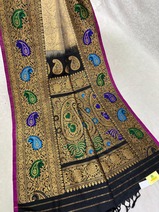 GADWAL PURE SILK HANDLOOM BROCADE SAREE