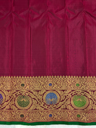GADWAL PURE SILK HANDLOOM BROCADE SAREE