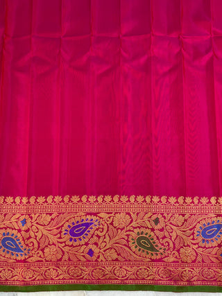 GADWAL PURE SILK HANDLOOM BROCADE SAREE