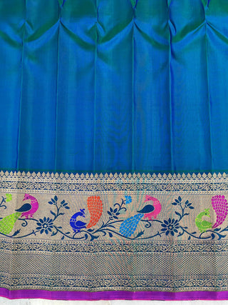 GADWAL PURE SILK HANDLOOM BROCADE SAREE