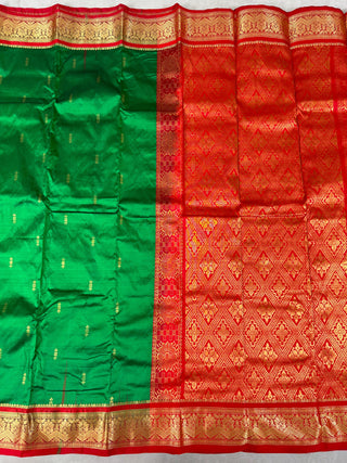 Narayanpet Traditional Pure Silk Saree