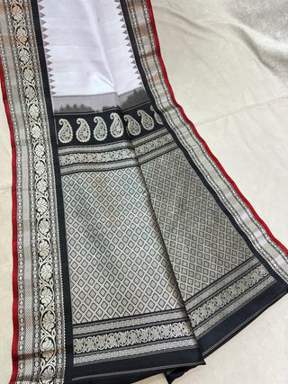GADWAL PASTEL PURE SILK HANDLOOM SAREE