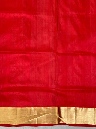 NARAYANPET PURE SILK BIG TEMPLE BORDER SAREE