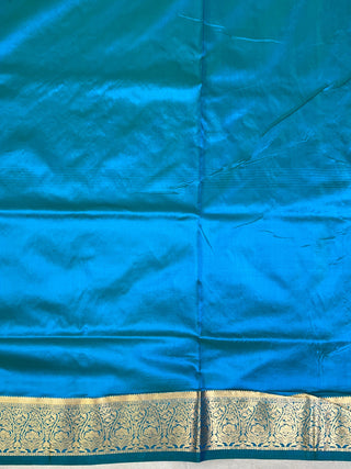 NARAYANPET PURE SILK BIG TEMPLE BORDER SAREE