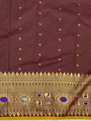 SEMI GADWAL SAREE