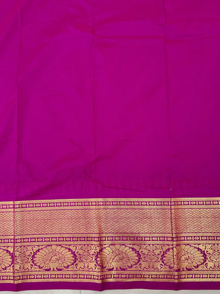 SEMI GADWAL SAREE