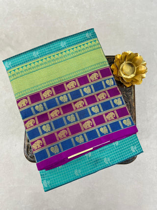 VEKATGIRI PURE SILK HANDLOOM SAREE