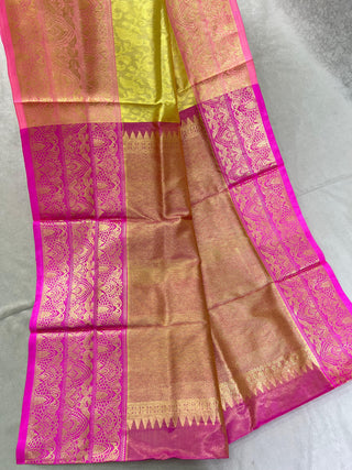 VEKATGIRI PURE SILK TISSUE HANDLOOM SAREE