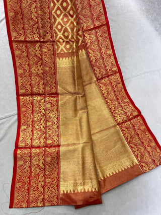 VEKATGIRI PURE SILK HANDLOOM TISSUE SAREE