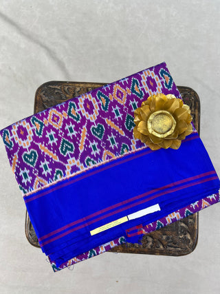 IKKAT PURE SILK HANDLOOM SAREE