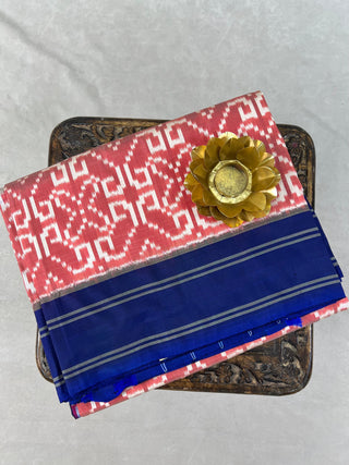 IKKAT PURE SILK HANDLOOM SAREE