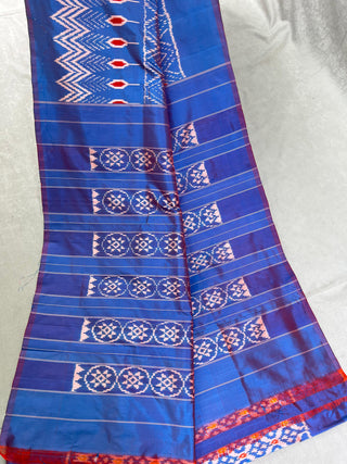 IKKAT PURE SILK HANDLOOM SAREE