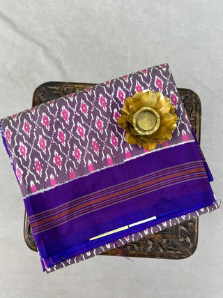 IKKAT PURE SILK HANDLOOM SAREE