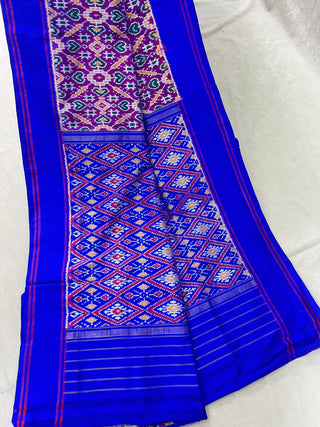 IKKAT PURE SILK HANDLOOM SAREE