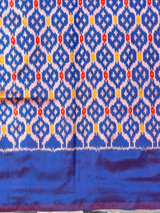 IKKAT PURE SILK HANDLOOM SAREE