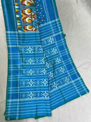IKKAT PURE SILK HANDLOOM SAREE