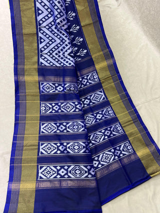 IKKAT PURE SILK HANDLOOM SAREE