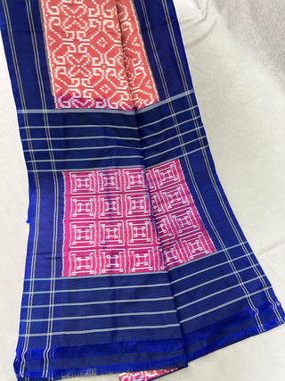 IKKAT PURE SILK HANDLOOM SAREE