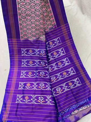 IKKAT PURE SILK HANDLOOM SAREE