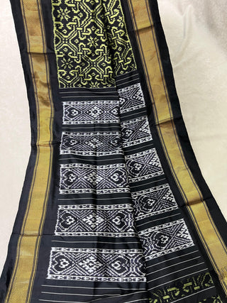 IKKAT PURE SILK HANDLOOM SAREE