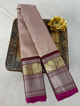 GADWAL PURE SILK HANDLOOM BROCADE SAREE