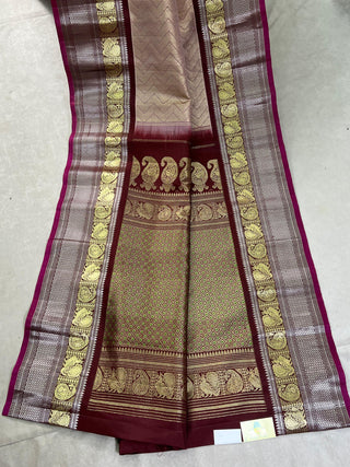 GADWAL PURE SILK HANDLOOM BROCADE SAREE