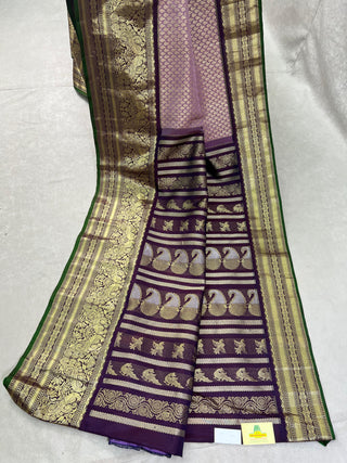 GADWAL PURE SILK HANDLOOM BROCADE SAREE