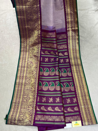 GADWAL PURE SILK HANDLOOM BROCADE SAREE
