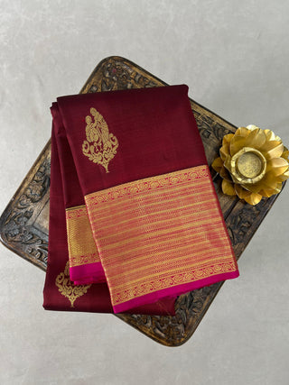 KANCHIPURAM PURE SILK HANDLOOM SAREE
