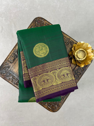 KANCHIPURAM PURE SILK HANDLOOM SAREE