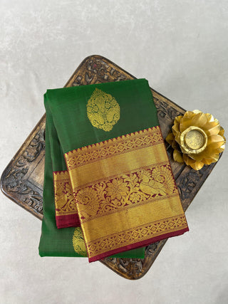 KANCHIPURAM PURE SILK HANDLOOM SAREE