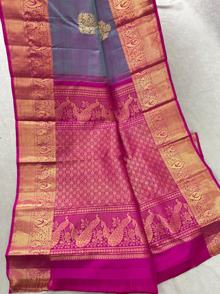 KANCHIPURAM PURE SILK HANDLOOM SAREE