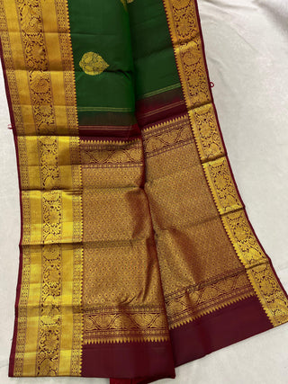 KANCHIPURAM PURE SILK HANDLOOM SAREE
