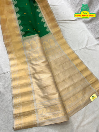 HANDLOOM GADWAL PURE SILK SAREE