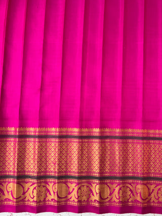 HANDLOOM GADWAL PURE SILK SAREE