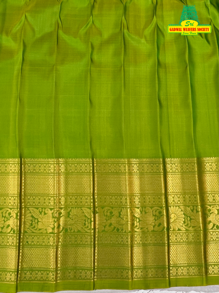 HANDLOOM GADWAL PURE SILK SAREE