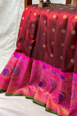 GADWAL PURE SILK HANDLOOM SAREE